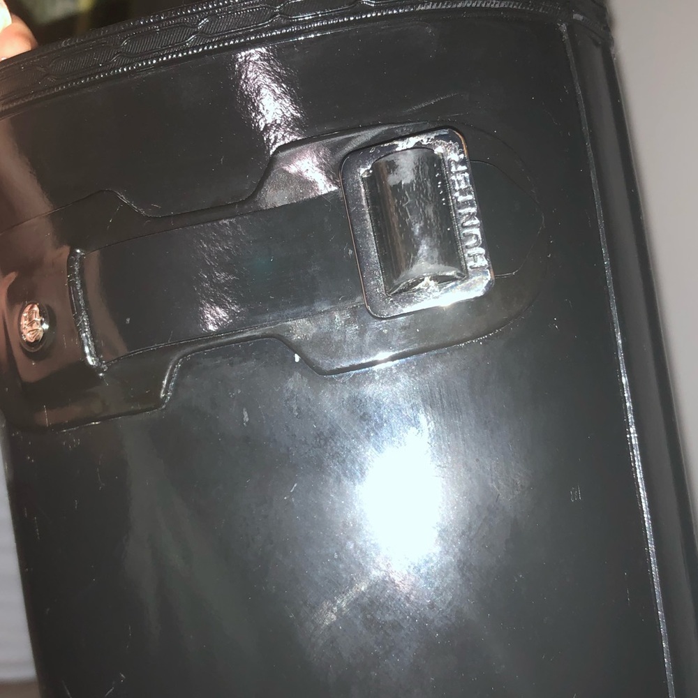 𝅺HUNTER Tall High Gloss Boots | US 7 - Picture 13 of 16